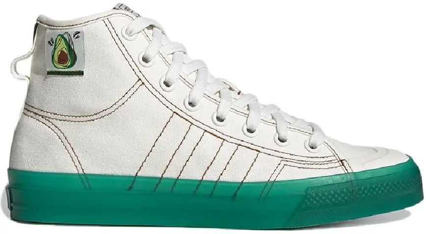 Giày Adidas Nizza High RF ‘Green Gum’ GX2707