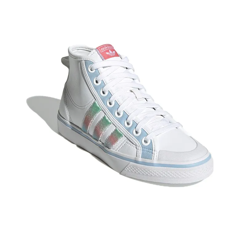 Alternative view of Giày Adidas Originals Nizza Hi ‘White Blue Green’ GZ2796