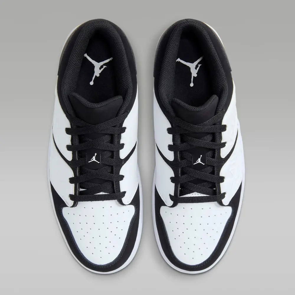 Giày Nike Air Jordan NU Retro 1 Low ‘White Black’ DV5141-100 - Ảnh 3