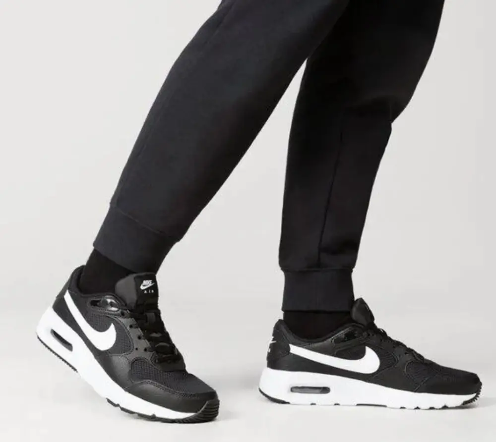 Giày Nike Air Max SC ‘Black White’ CW4554-001 - Ảnh 4