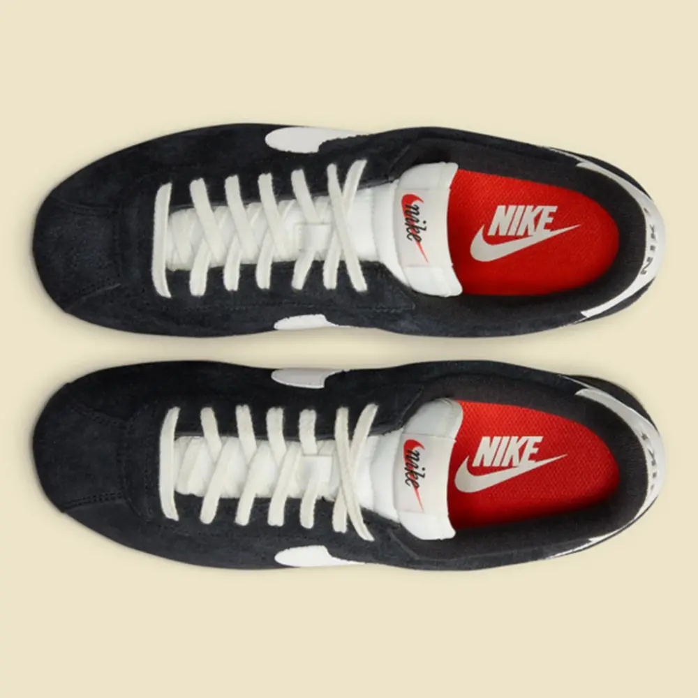 Giày Nike Cortez Cleans Up In ‘Black Suede’ FJ2530-001 - Ảnh 6
