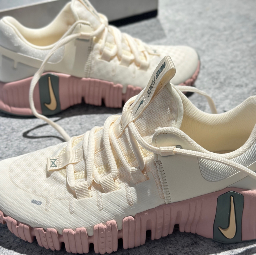 Giày Nike Free Metcon 5 ‘Pale Ivory Ice Peach’ DV3950‑102 - Ảnh 4