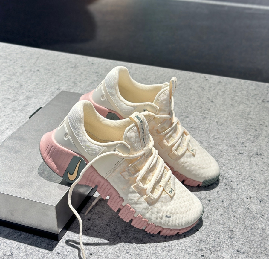 Giày Nike Free Metcon 5 ‘Pale Ivory Ice Peach’ DV3950‑102 - Ảnh 5