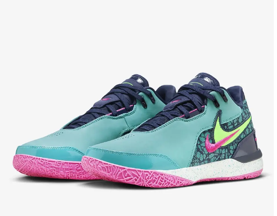 Alternative view of Giày Nike LeBron NXXT Gen AMPD ‘South Beach’ FJ1567-300