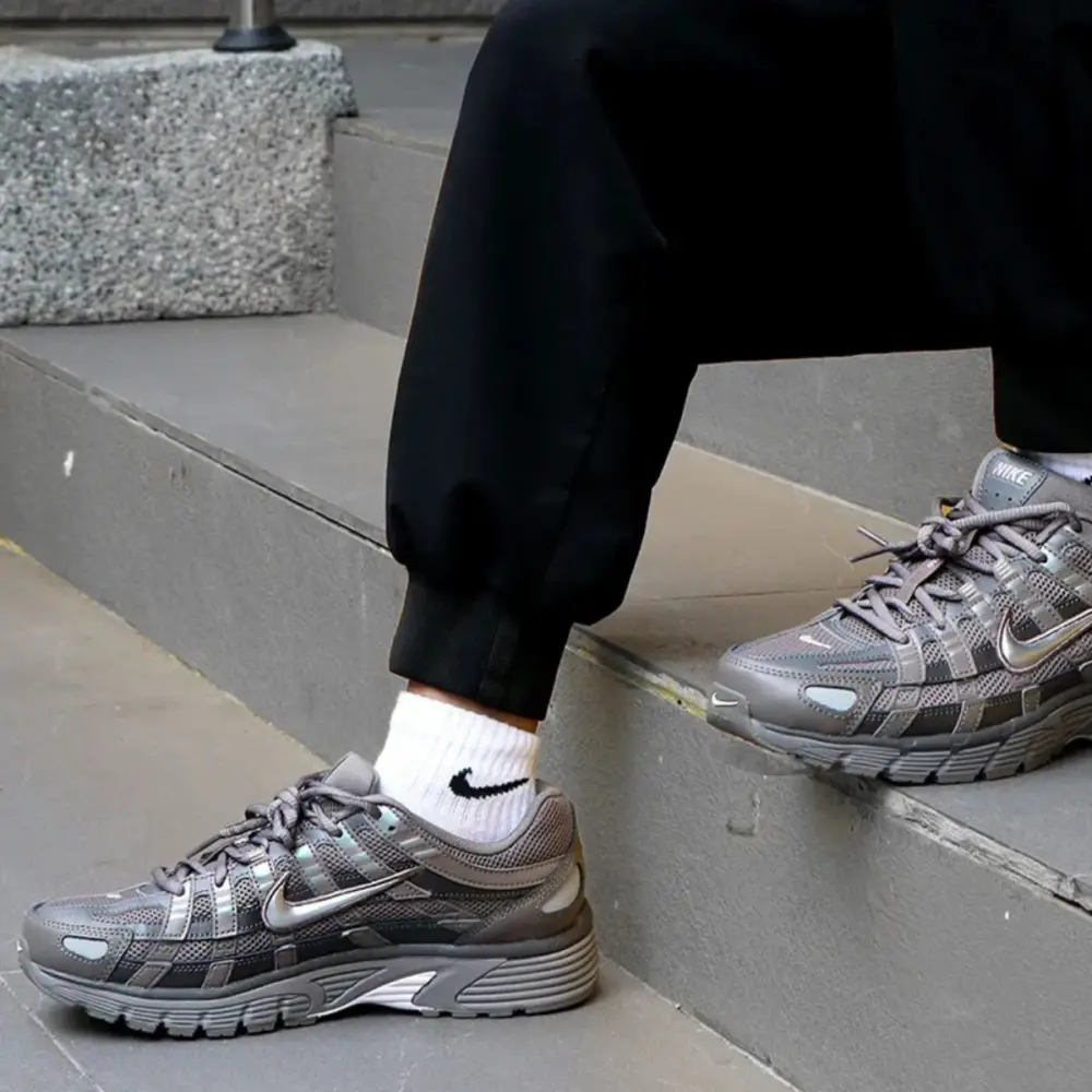 Giày Nike P-6000 ‘Cave Stone Metallic Silver’ CD6404-202 - Ảnh 3