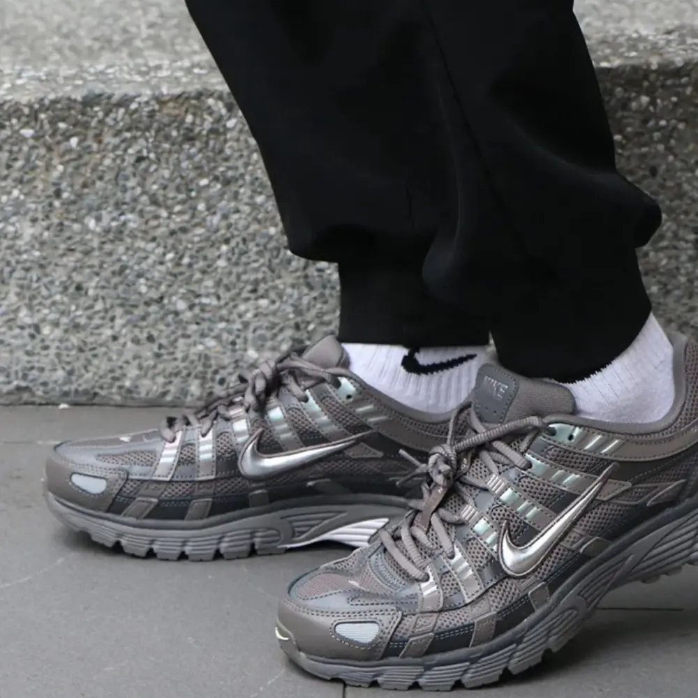 Giày Nike P-6000 ‘Cave Stone Metallic Silver’ CD6404-202 - Ảnh 4