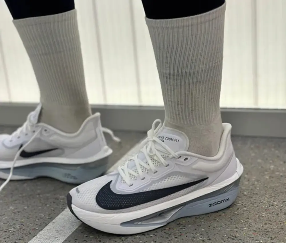 Giày Nike Zoom Fly 6 ‘White Pure Platinum Obsidian’ FN8454-104 - Ảnh 4