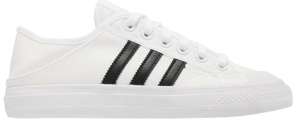 Giày Adidas Collapsible Nizza Low ‘White Black’ H67375
