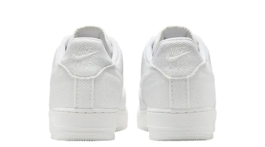 Giày Nike Air Force 1 Low Canvas ‘Triple White’ HV1204-100 - Ảnh 3