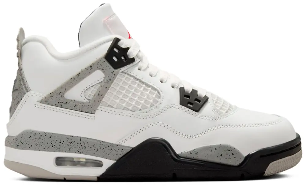 Giày Nike Air Jordan 4 Retro 2025 GS ‘White Cement’ IB4171-100