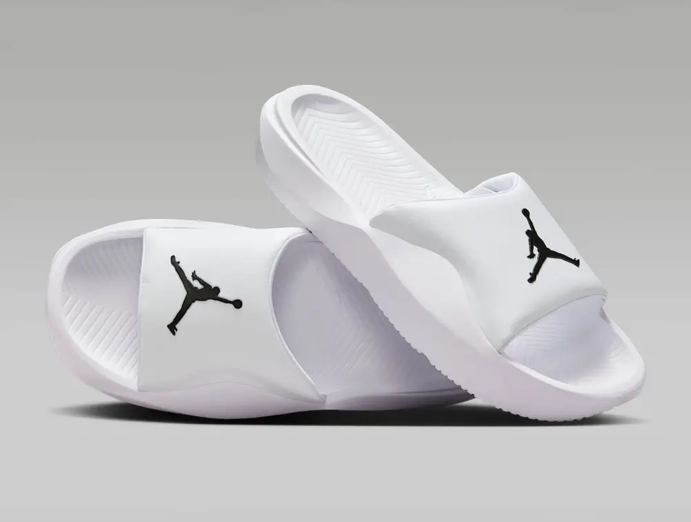 Dép Nike Jordan Franchise Slide ‘White Black’ HF3263-100 - Ảnh 5