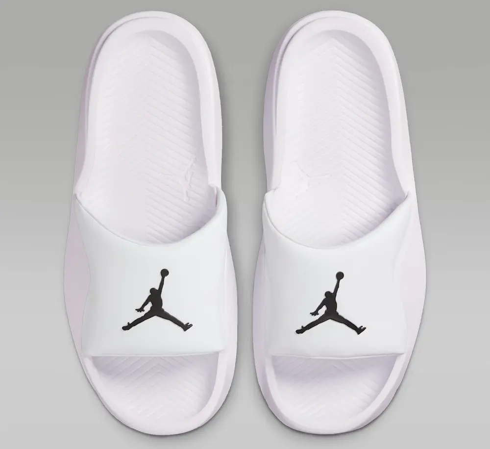 Dép Nike Jordan Franchise Slide ‘White Black’ HF3263-100 - Ảnh 4