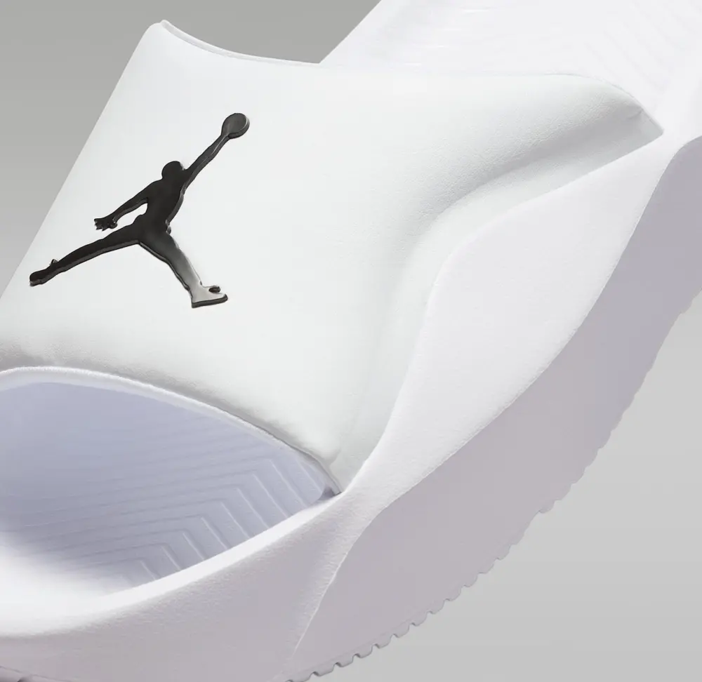 Dép Nike Jordan Franchise Slide ‘White Black’ HF3263-100 - Ảnh 3