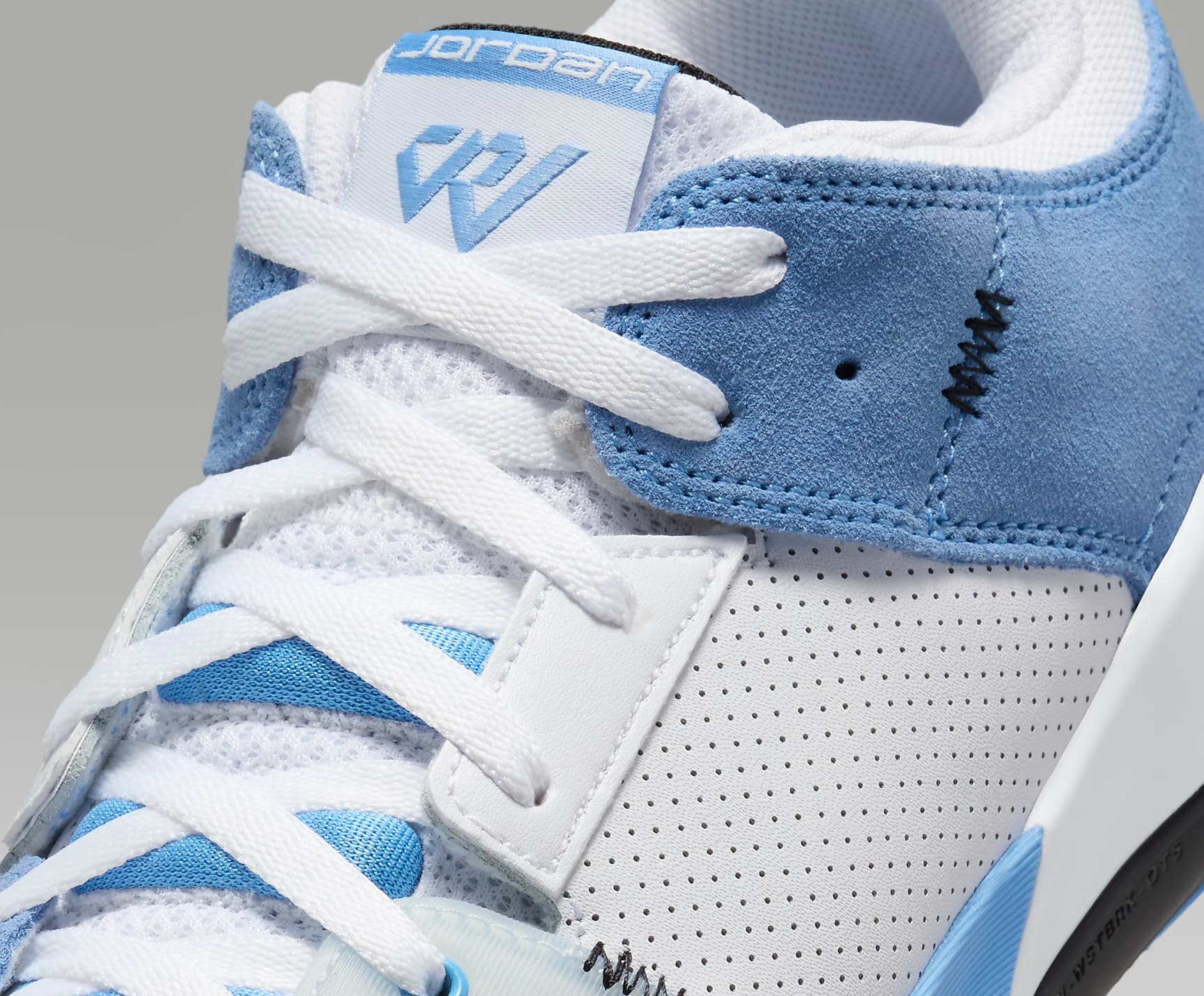 Alternative view of Giày Nike Air Jordan One Take 5 PF ‘White Legend Blue’ FD2336-104