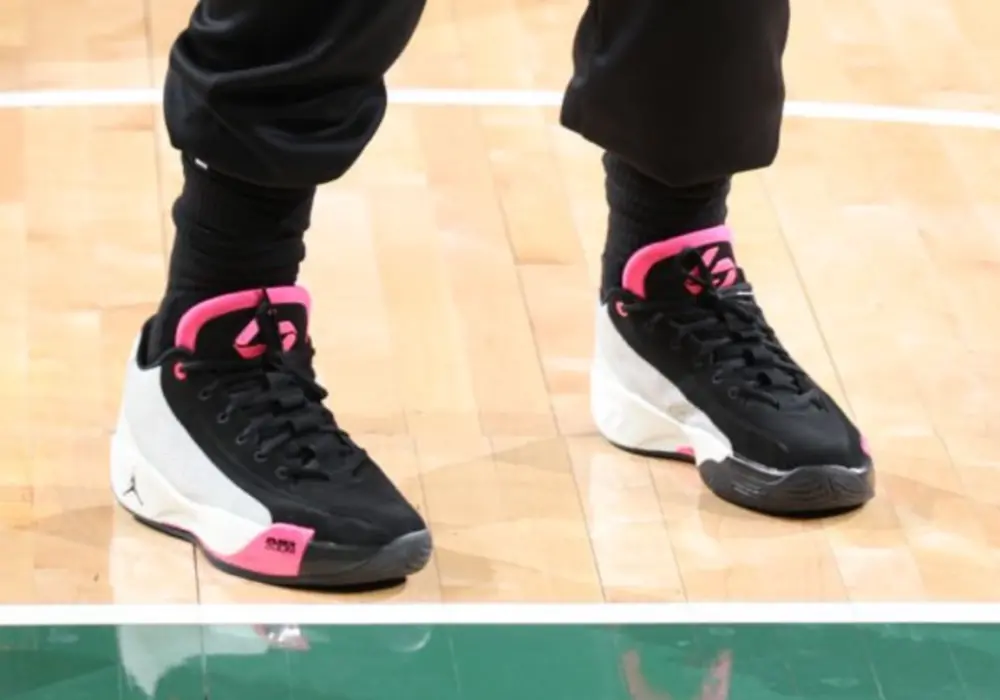 Giày Nike Jordan Luka .77 ‘White Gym Red Black’ HF0806-101 - Ảnh 6