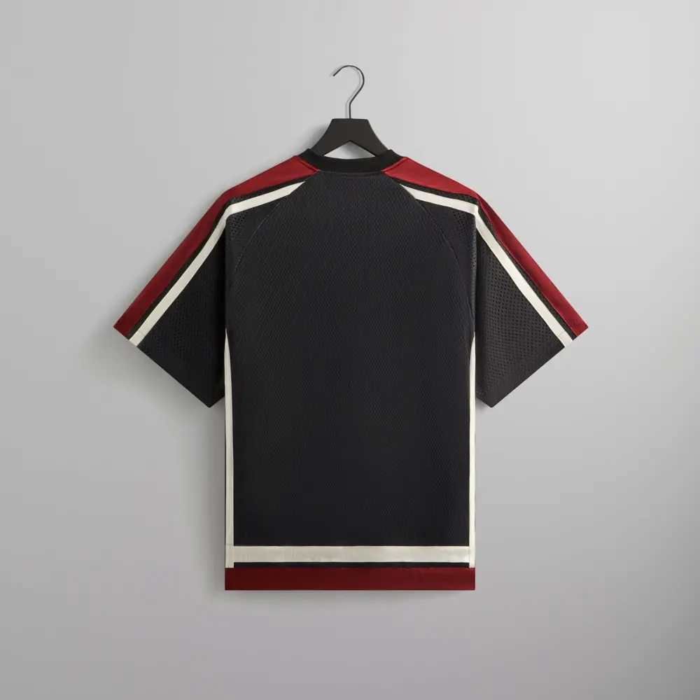 Áo Kith Mesh Leon Jersey ‘Black’ KHM032703-001 - Ảnh 4