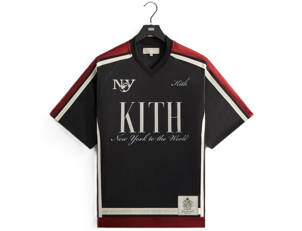 Áo Kith Mesh Leon Jersey ‘Black’ KHM032703-001