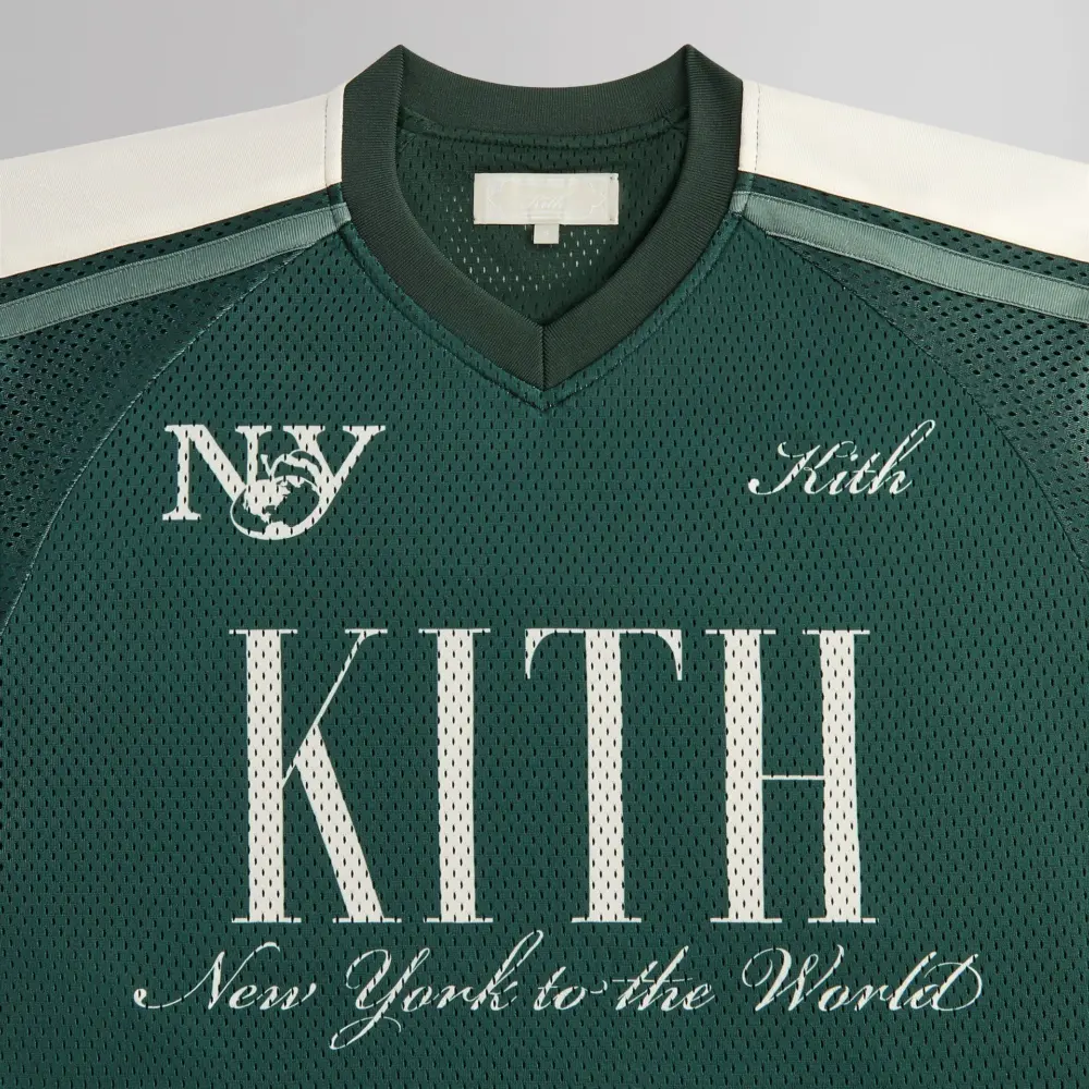 Áo Kith Mesh Leon Jersey ‘Stadium’ KHM032703-302 - Ảnh 3