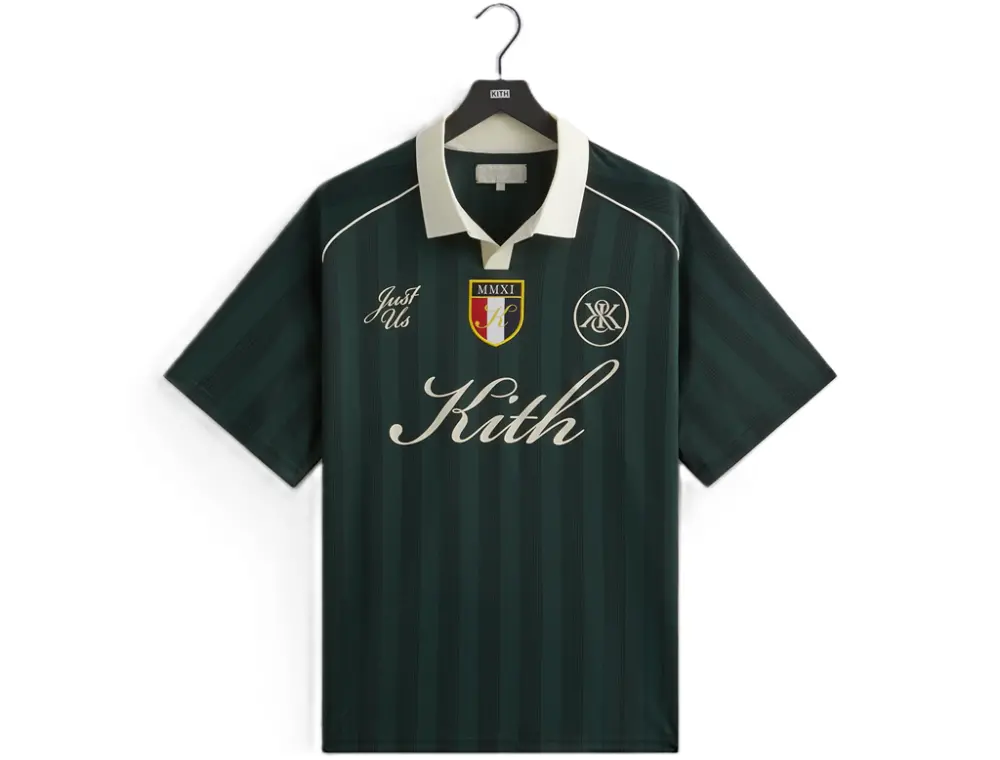 Áo Kith Shadow Stripe Marcel Soccer Top ‘Stadium’ KHM033427-302