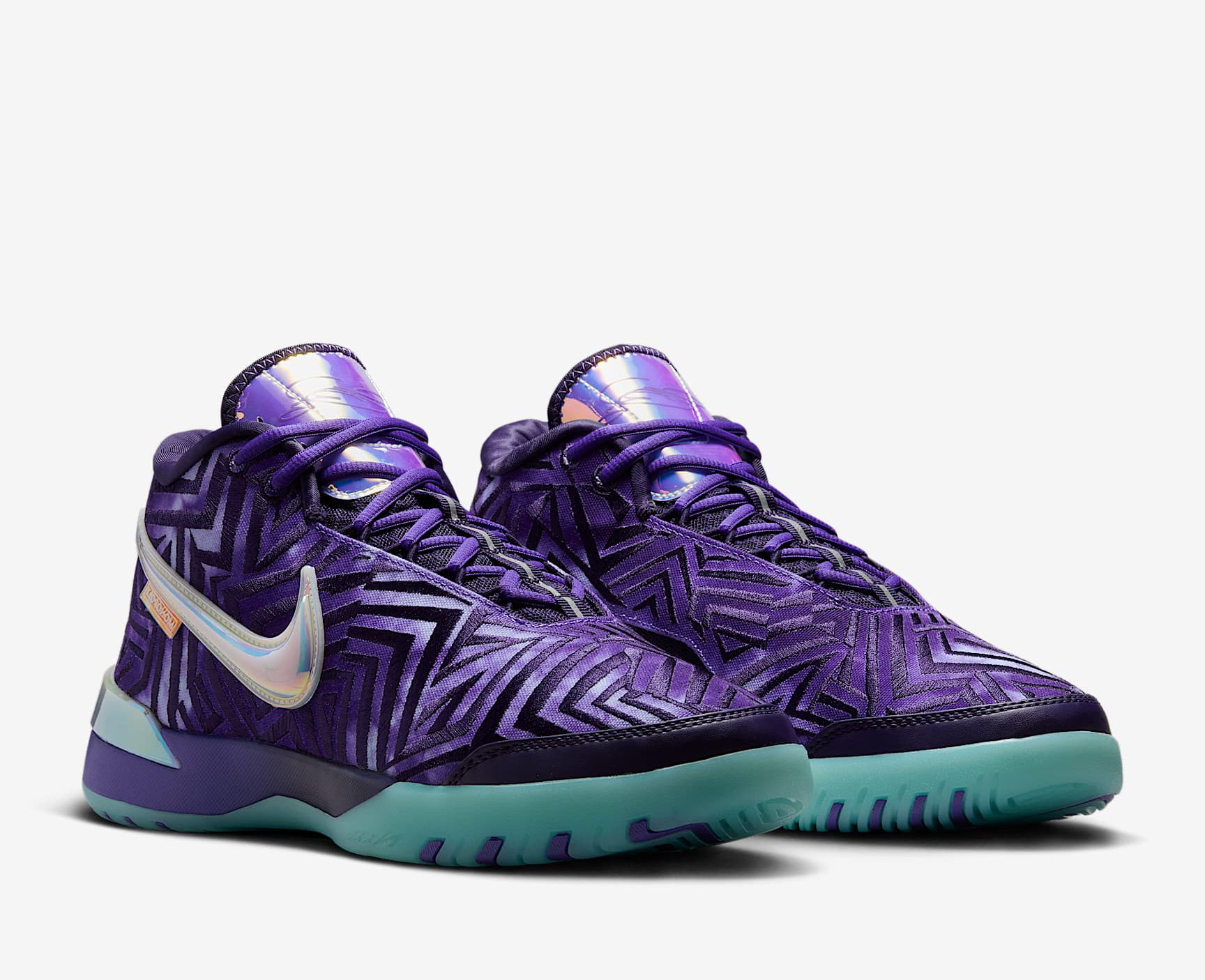 Giày Nike Zoom LeBron NXXT Genisus ‘Monopoly Persian’ IB1272-501 - Ảnh 4