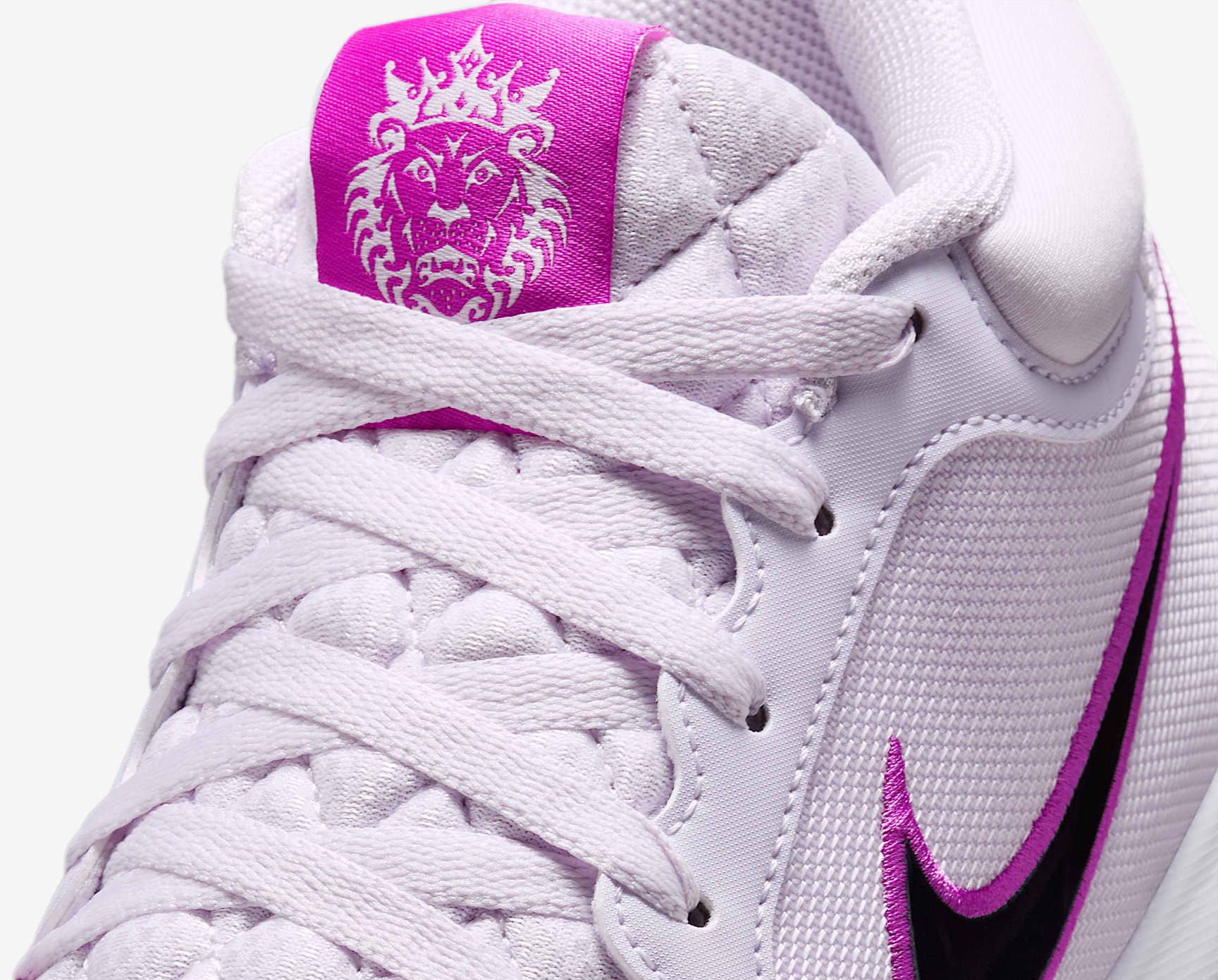 Giày Nike LeBron Witness 8 ‘Grape Hyper Violet Light’ HQ2139-500 - Ảnh 2