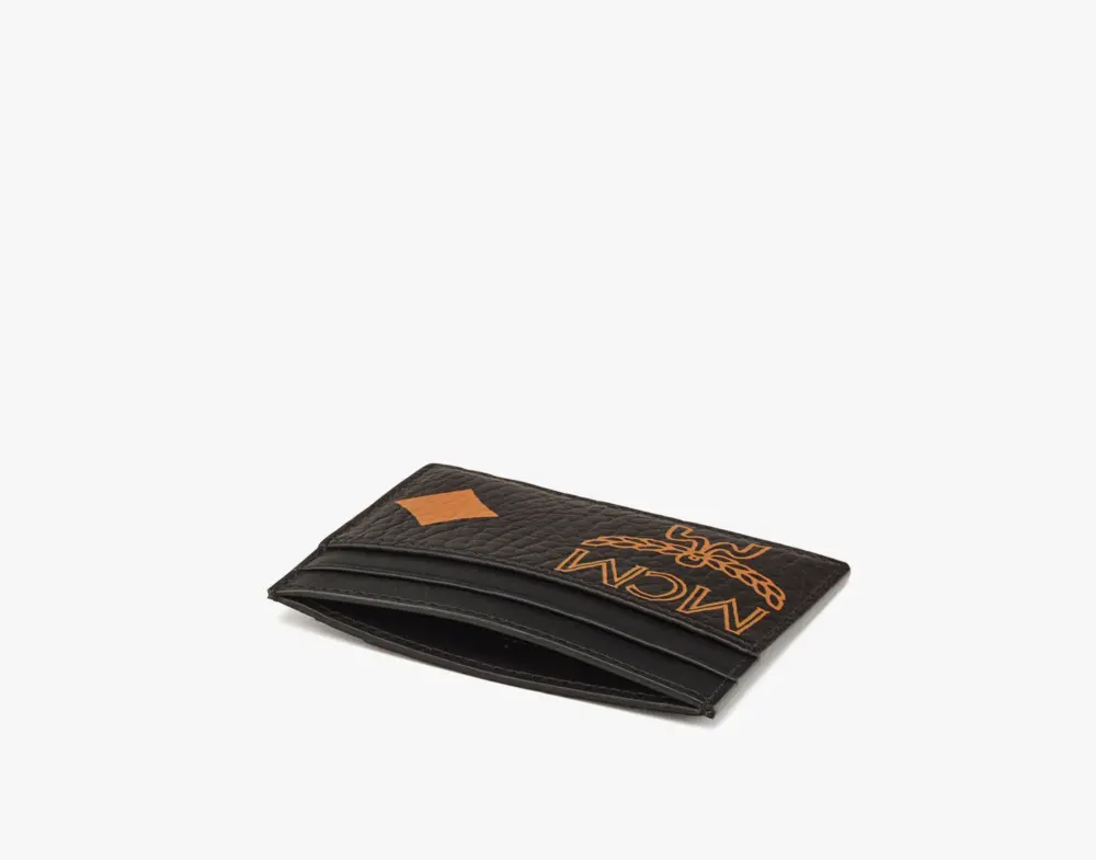 Ví MCM Aren Card Holders ‘Black’ MXADATA01BK001 - Ảnh 3
