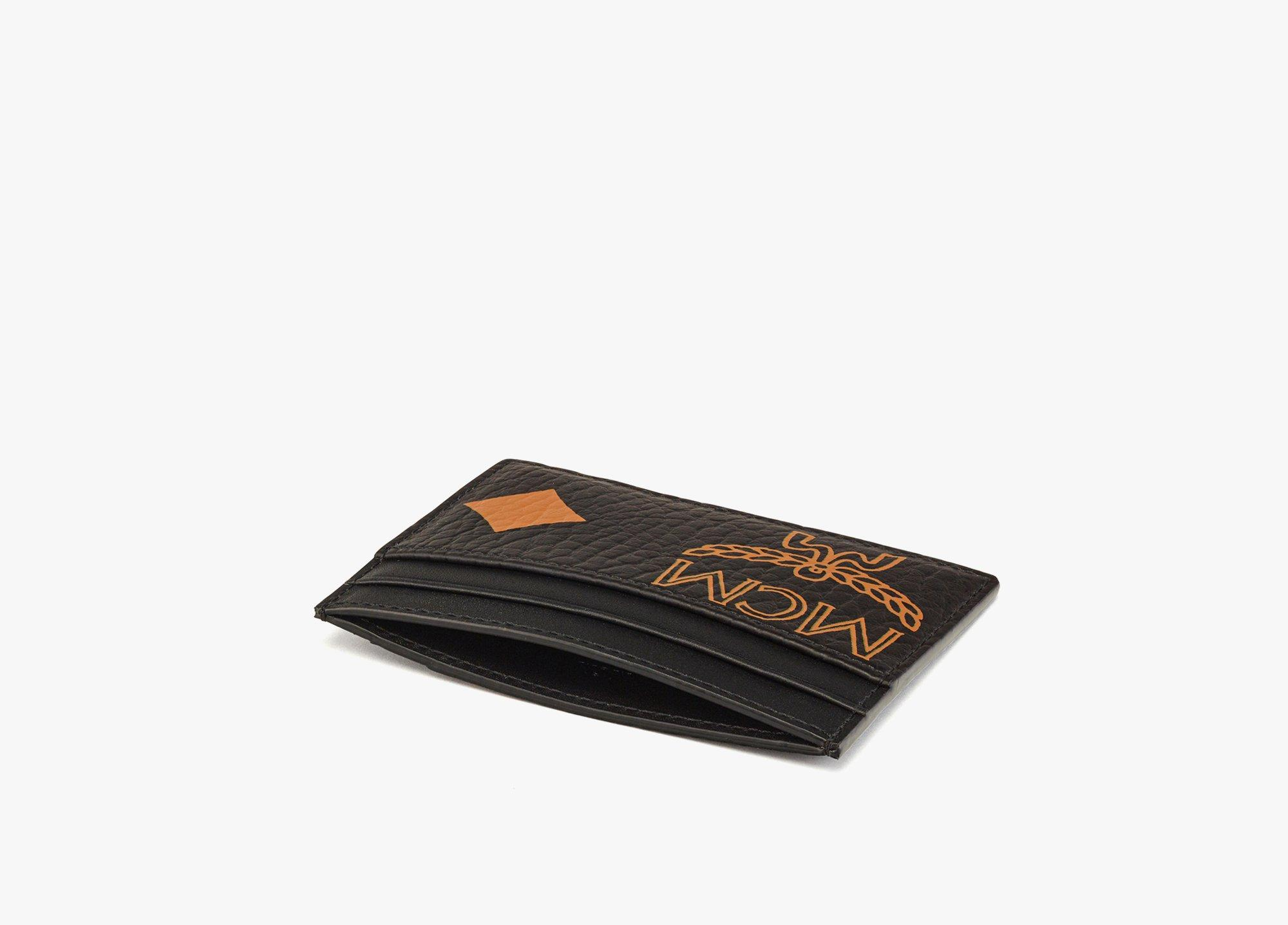 Ví MCM Aren Card Holders ‘Black’ MXADATA01BK001 - Ảnh 4