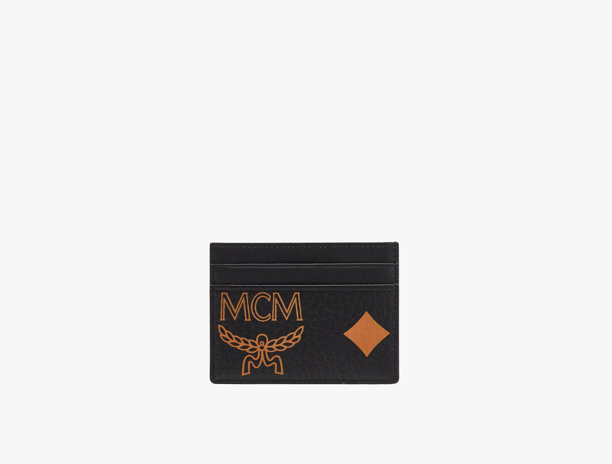 Ví MCM Aren Card Holders ‘Black’ MXADATA01BK001 - Ảnh 3