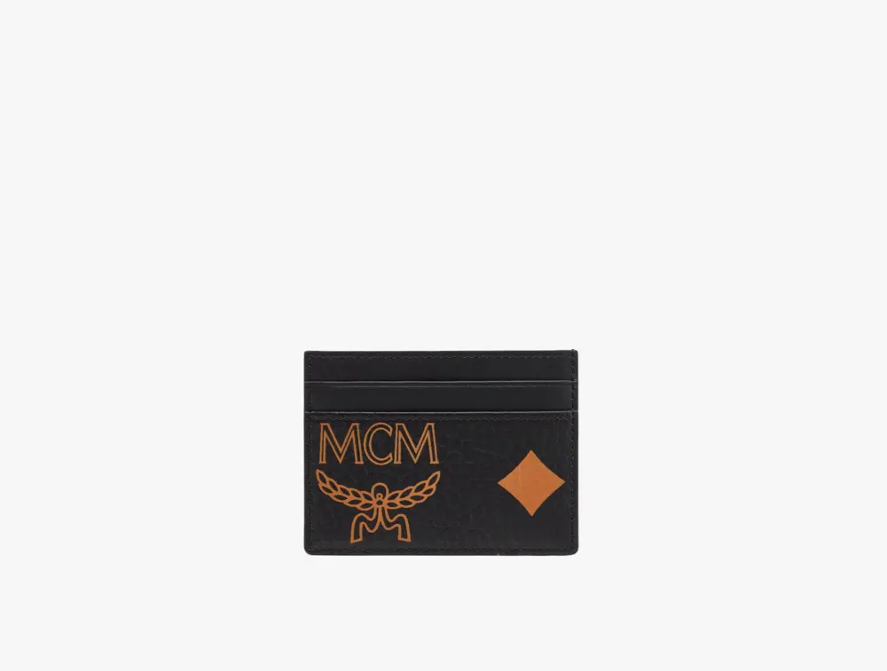 Ví MCM Aren Card Holders ‘Black’ MXADATA01BK001 - Ảnh 4