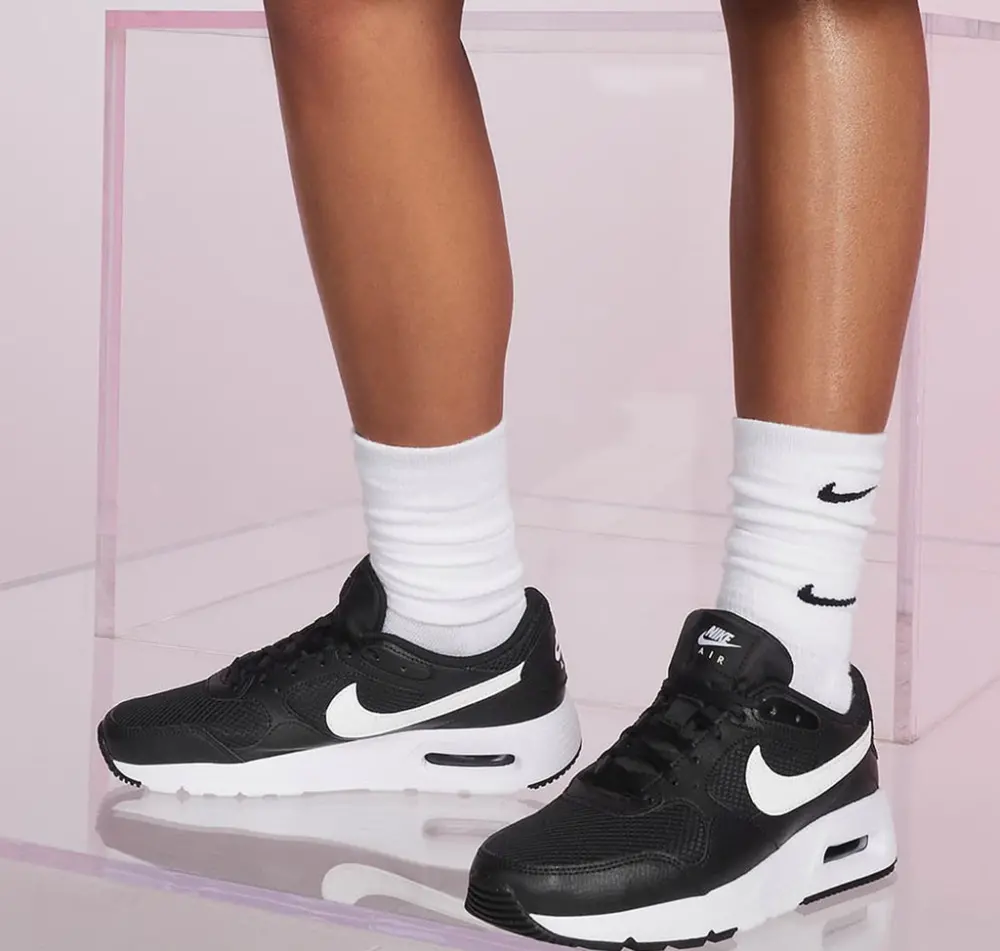 Giày Nike Air Max SC ‘Black White’ CW4554-001 - Ảnh 3