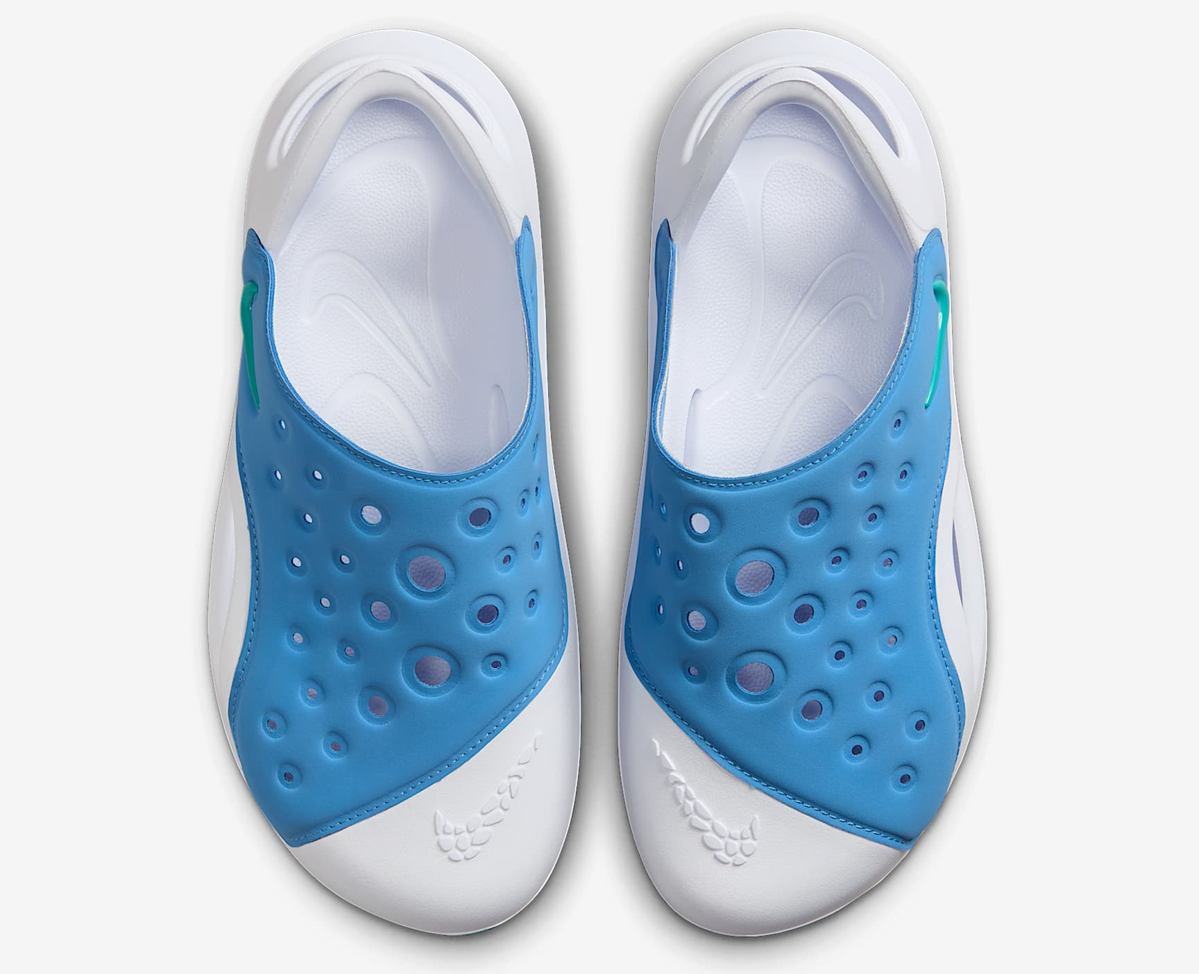 Dép Nike Aqua Swoosh Sandal GS ‘Blue Beyond’ FV6363-400 - Ảnh 5