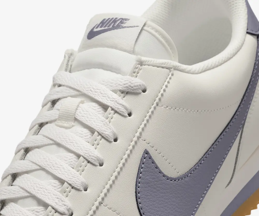 Alternative view of Giày Nike Cortez Leather ‘Sail Gum Yellow Grey’ DM4044-111