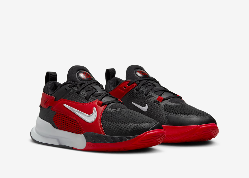 Giày Nike Crosscourt ‘Black University Red’ FN2231-003 - Ảnh 3