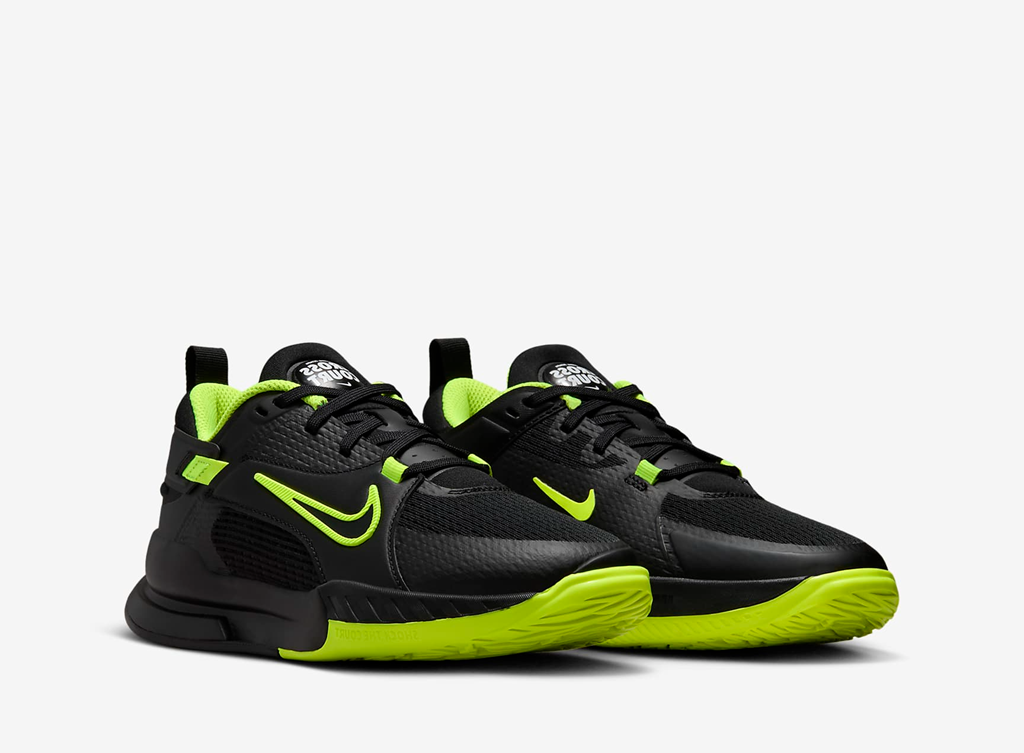Giày Nike Crosscourt GS ‘Black White Volt’ FN2231-001 - Ảnh 3