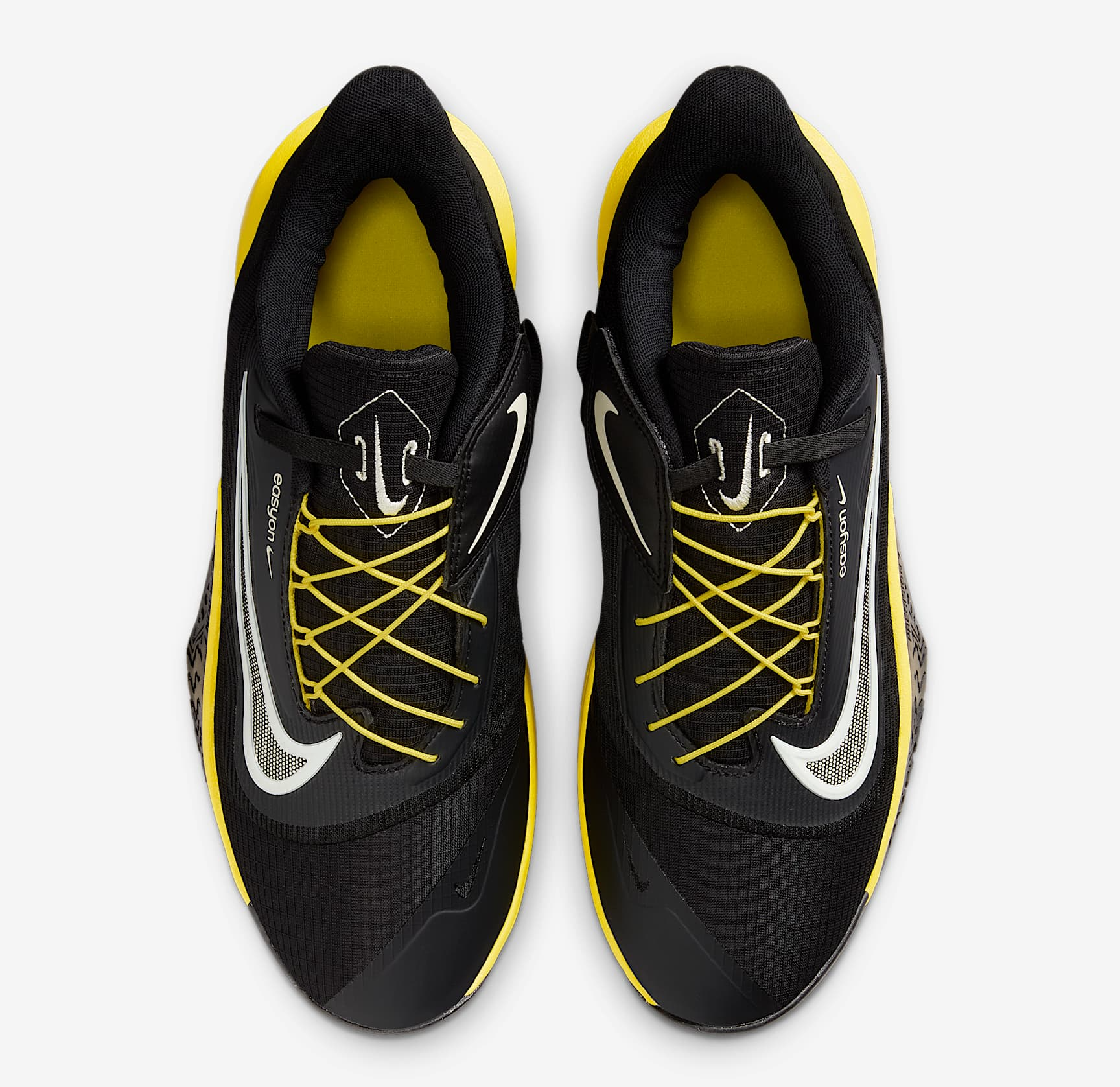 Giày Nike Precision 7 EasyOn ‘Black Lightning Coconut Milk’ HJ9154-001 - Ảnh 5