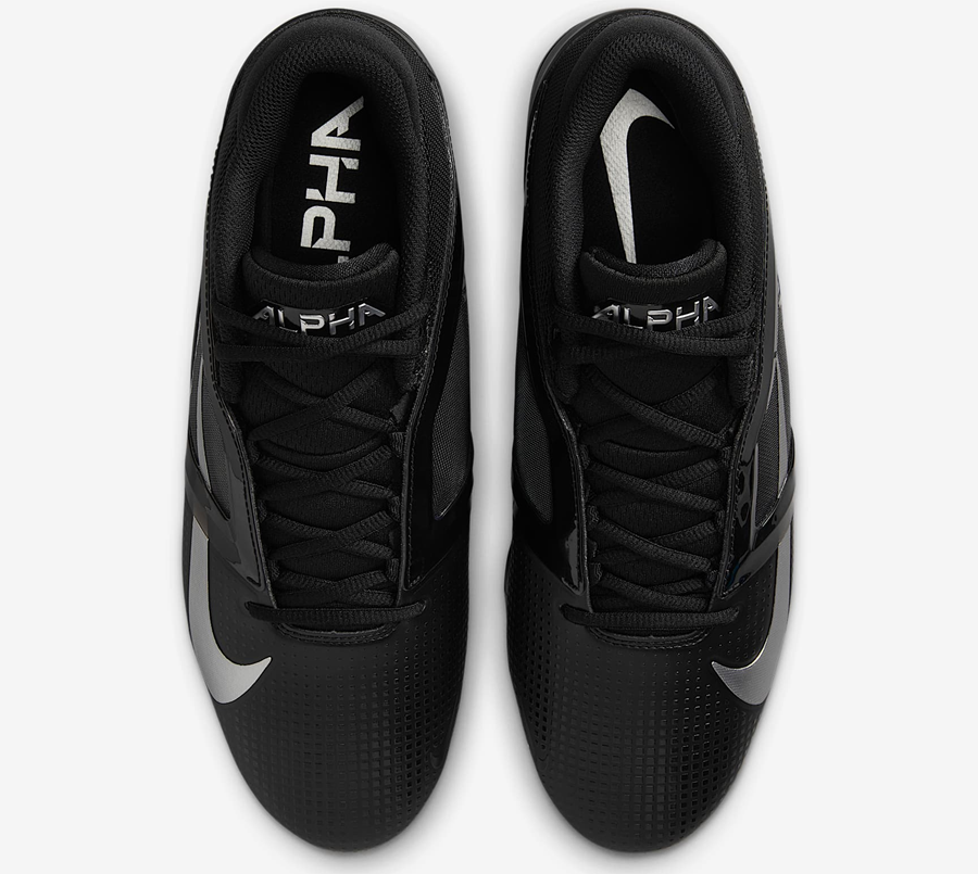 Alternative view of Giày Nike Alpha Menace 4 Pro 'Black Metallic Silver' FD7037 002