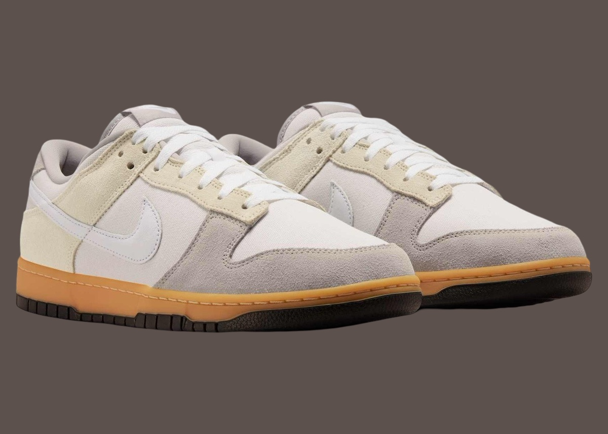 Giày Nike Dunk Low ‘Suede & Canvas’ HV4301-030 - Ảnh 5