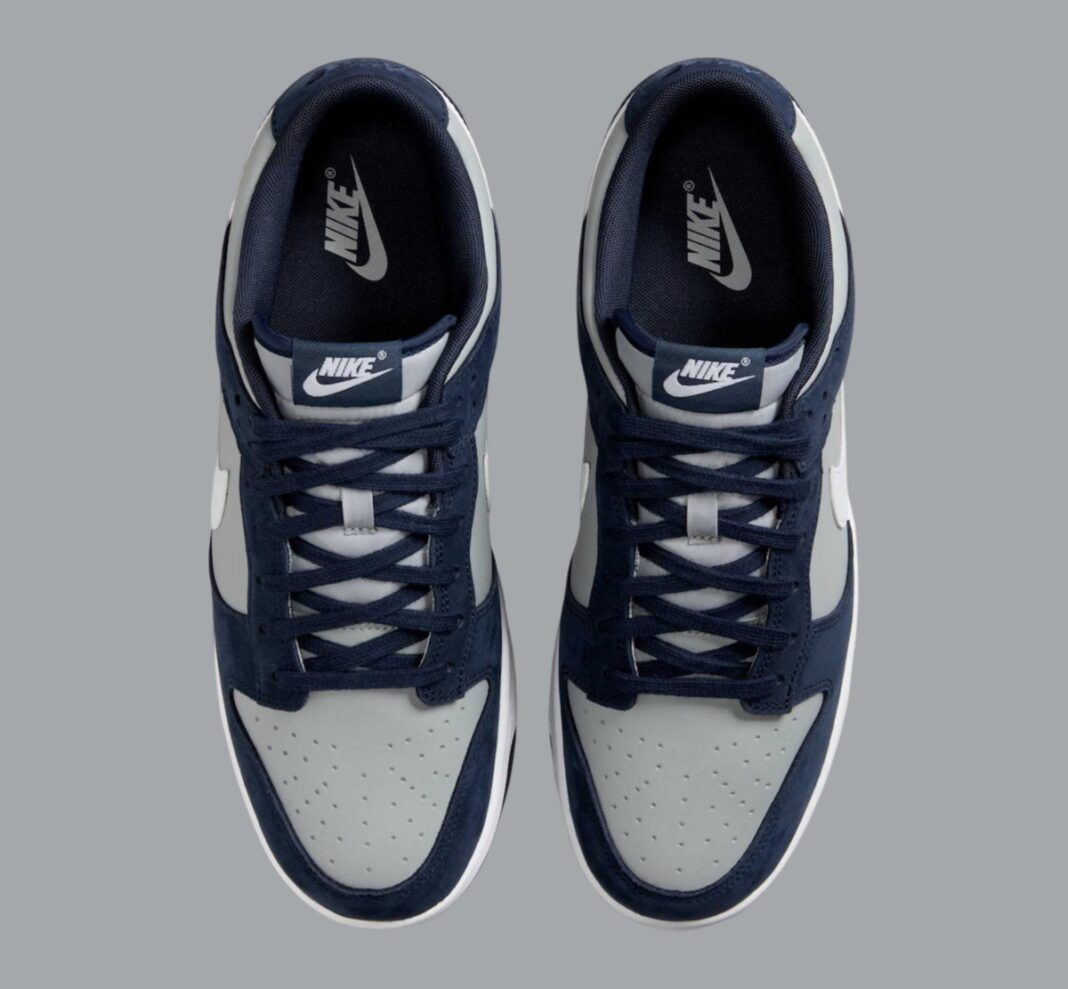 Giày Nike Dunk Low ‘Georgetown Suede’ IB3079-400 - Ảnh 4