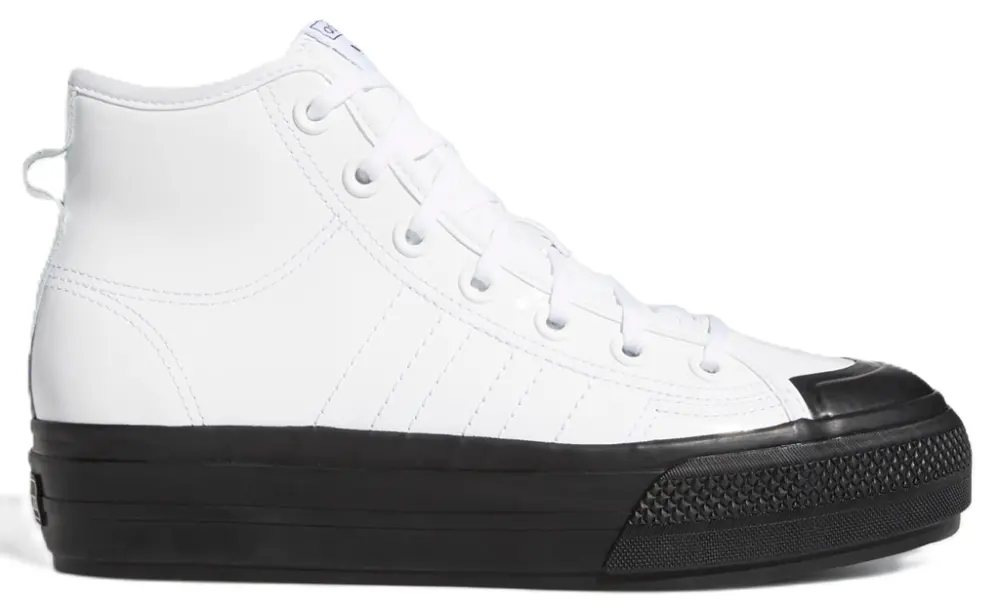 Giày Adidas Wmns Nizza RF Platform Mid ‘White Black’ FY7606