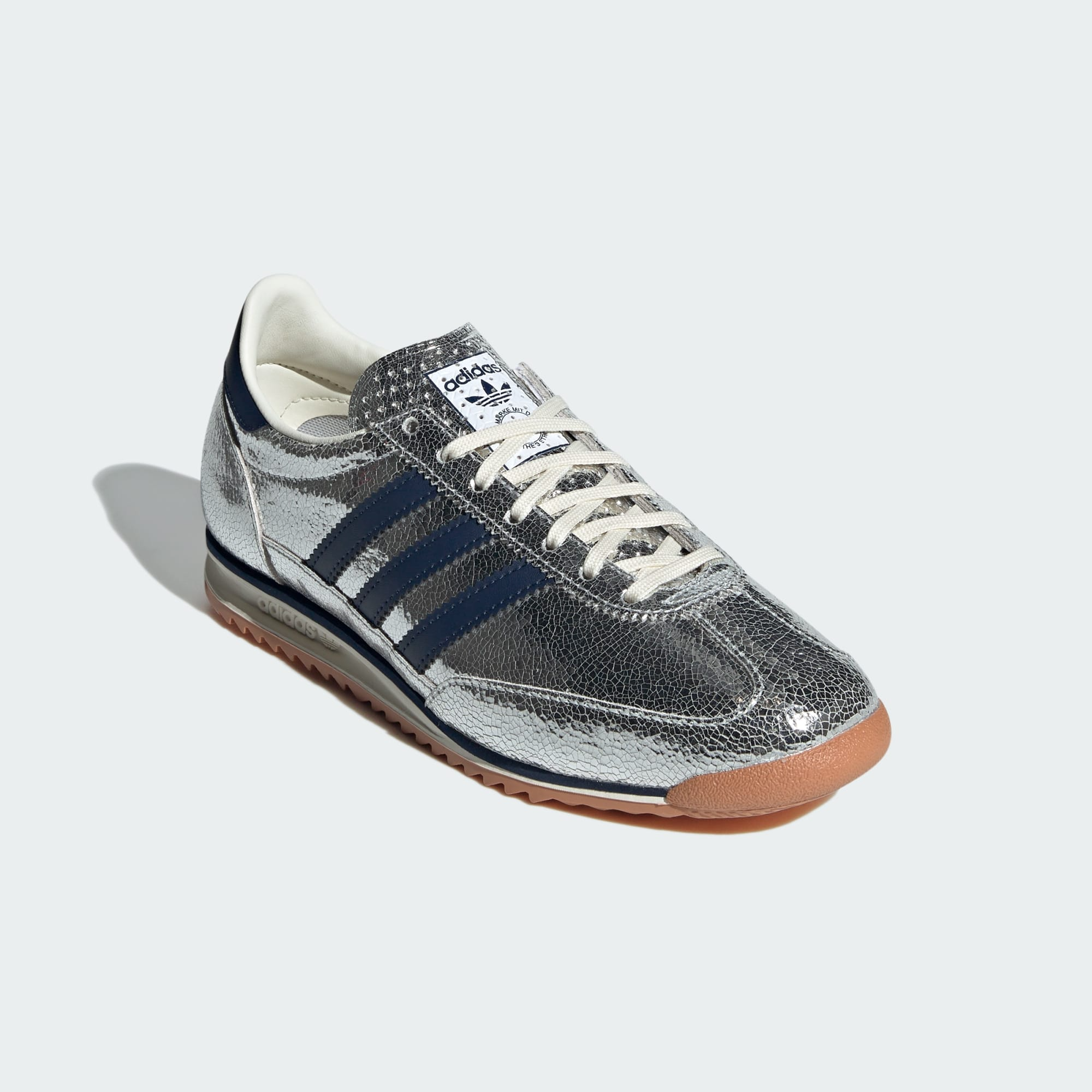 Giày Adidas SL 72 OG ‘Silver Metallic & Collegiate Navy’ JH8654 - Ảnh 4