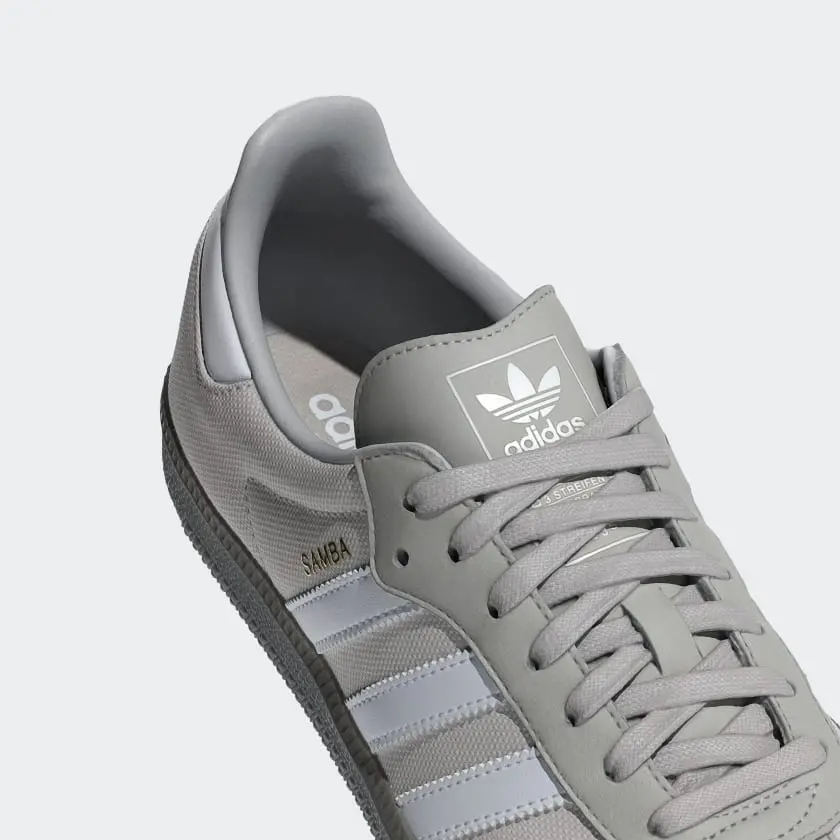 Alternative view of Giày Adidas Samba OG ‘Grey Cloud White Grey’ IE9099
