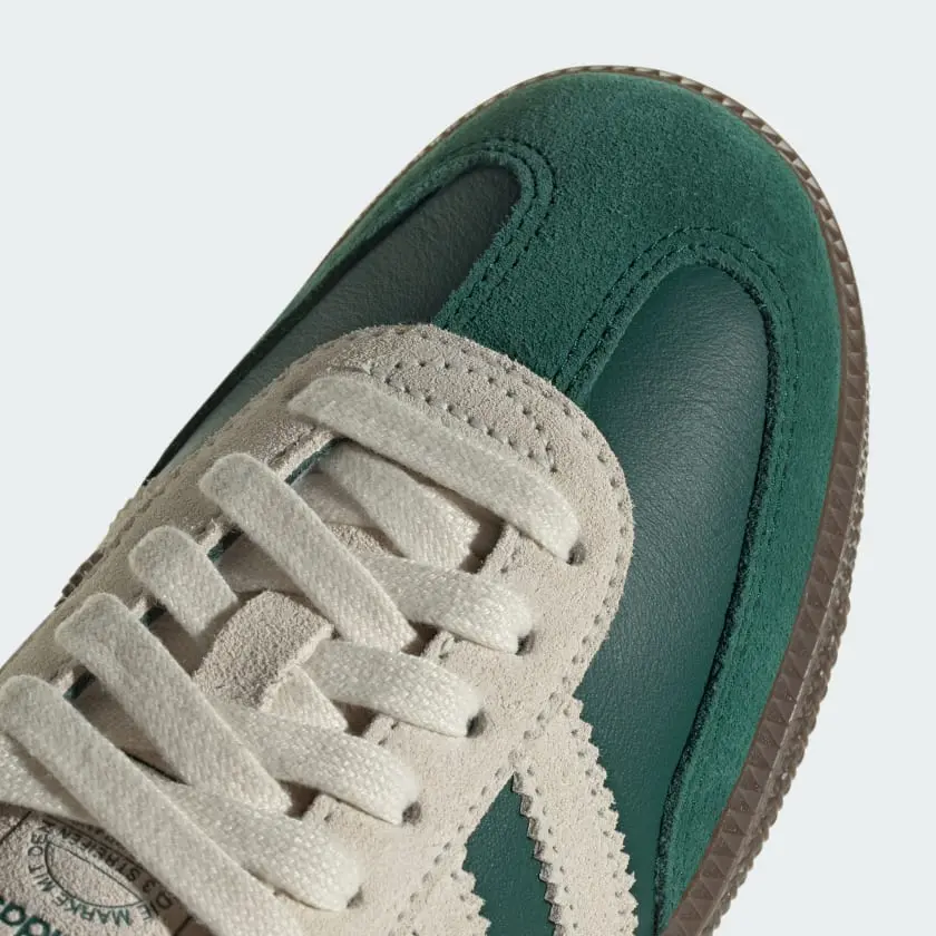 Alternative view of Giày Adidas Samba OG GS ‘Dark Green Beige’ JH7862