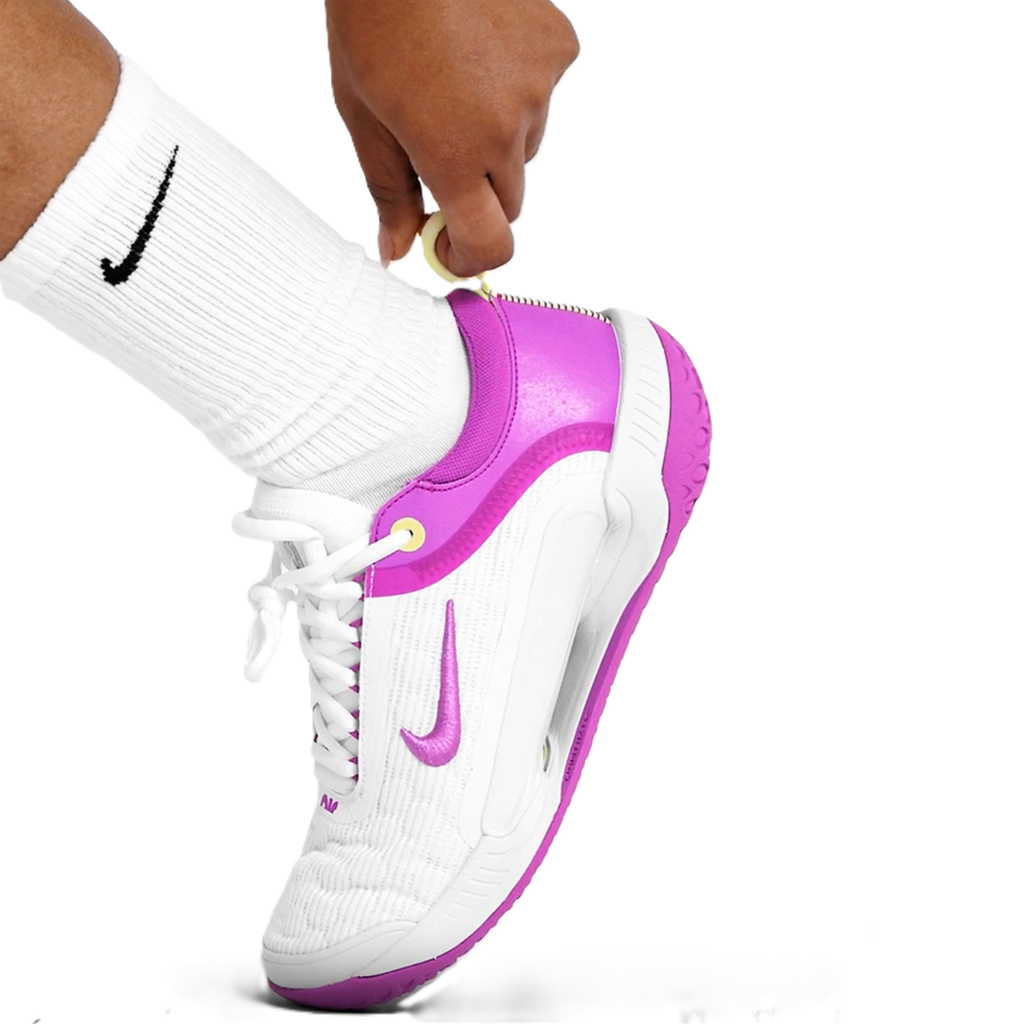 Alternative view of Giày Nike Court Air Zoom NXT HC ‘White Fuchsia Dream’ DV3282-100