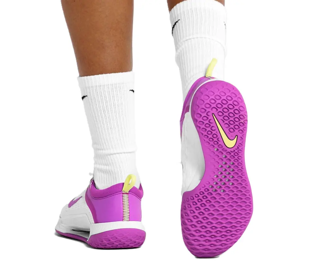 Giày Nike Court Air Zoom NXT HC ‘White Fuchsia Dream’ DV3282-100 - Ảnh 4