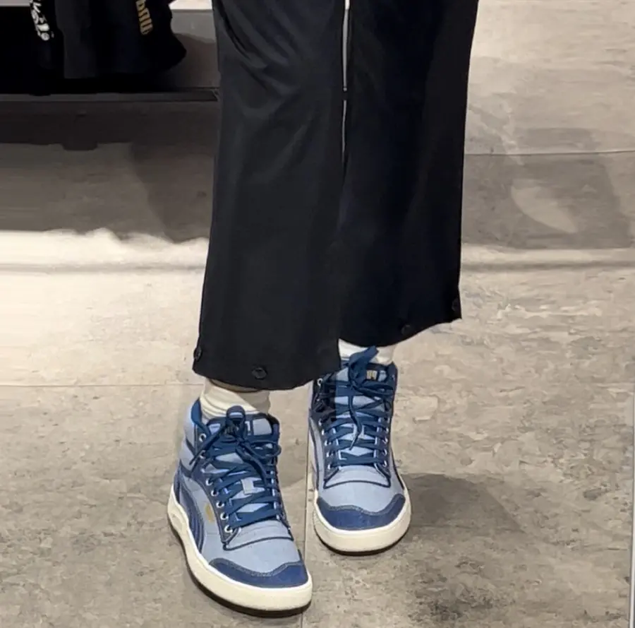 Alternative view of Giày Puma Ralph Sampson Mid Dark Denim 387588-01