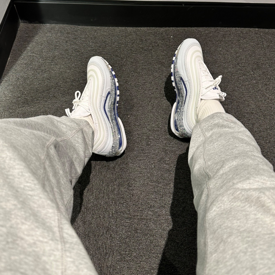 Giày Nike Air Max Terrascape 97 ‘White Blue’ DV7418-100 - Ảnh 3