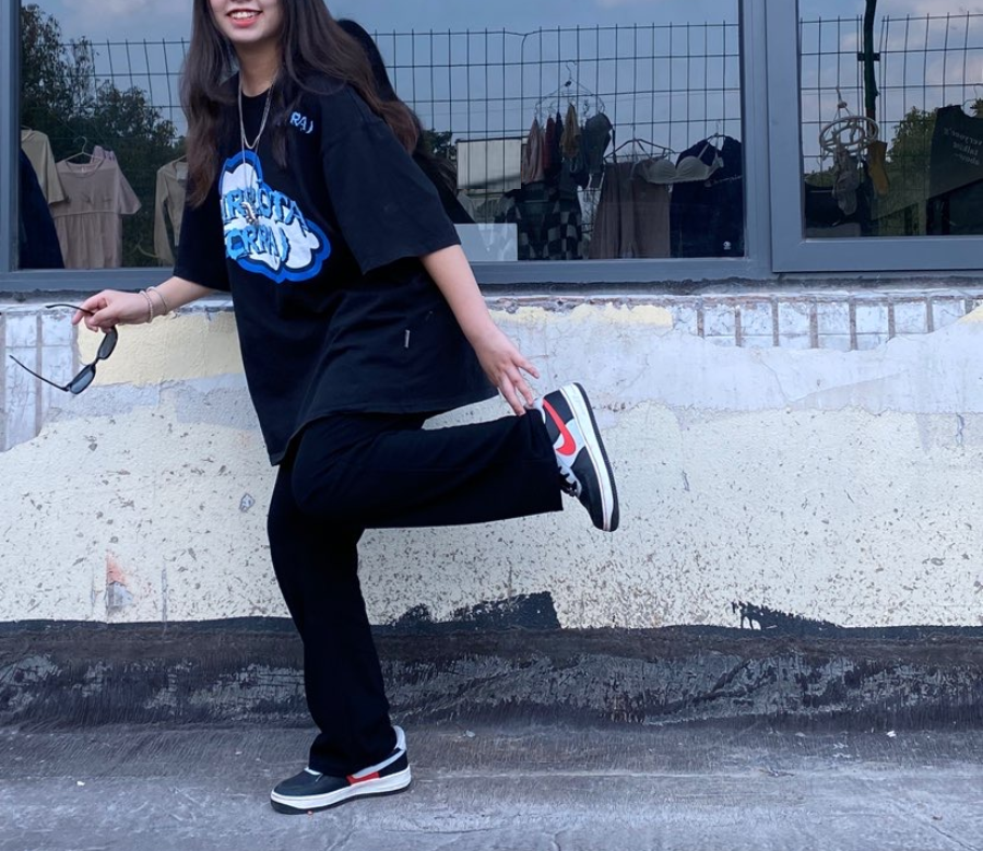 Giày Nike NBA x Air Force 1 ’07 LV8 EMB GS ’75th Anniversary Trail Blazers’ DJ9993-001 - Ảnh 5