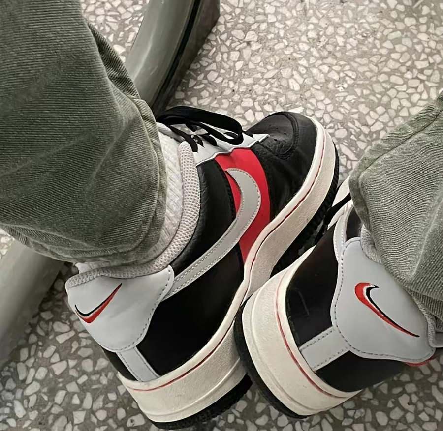 Giày Nike NBA x Air Force 1 ’07 LV8 EMB GS ’75th Anniversary Trail Blazers’ DJ9993-001 - Ảnh 6