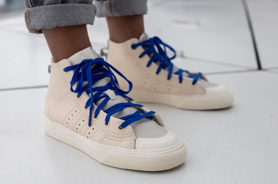 Giày Adidas Pharrell Williams x Nizza Hi ‘Cream’ FX8010 - Ảnh 4