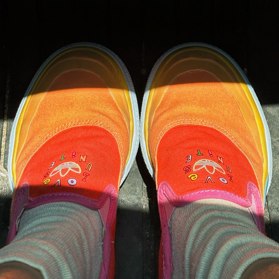 Giày Adidas Nizza Slip-On Low ‘Pride Pack Love Unites’ GW2421 - Ảnh 3